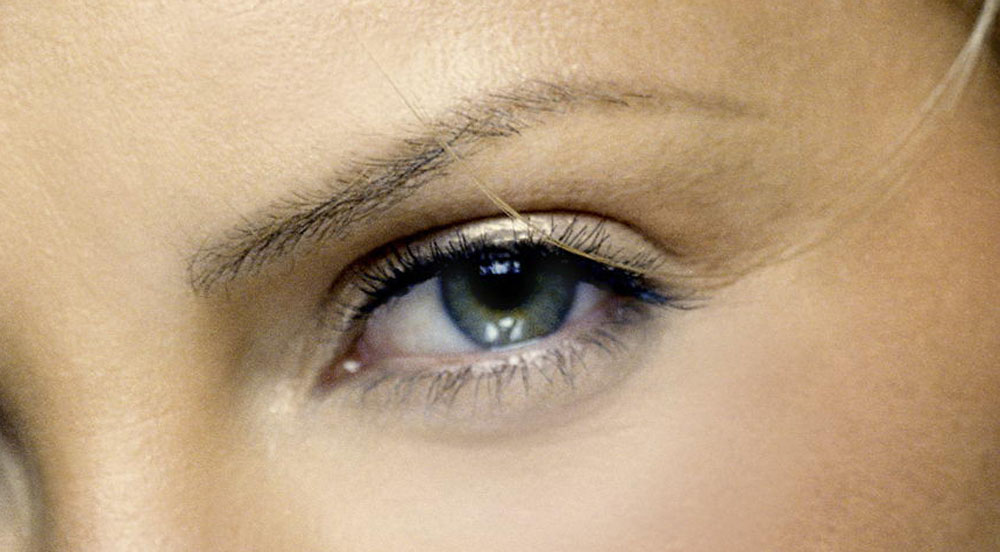 The Online Photo Dictionary: eye, eyebrow, eyelid, eyelash, pupil, iris, white of the eye, bridge of the nose