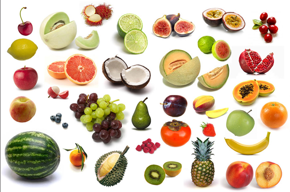 Online Photo Dictionary: fruits, cherry, honeydew, rambutan, lime, fig, passion fruit, cranberries, lemon, apple, grapefruit, coconut, cantaloupe, papaya, peach, lychee, blueberries, grapes, pear, plum, mango, green apple, orange, watermelon, mandarin, durian, raspberries, persimmon, kiwi, strawberry, pineapple, banana, nectarine